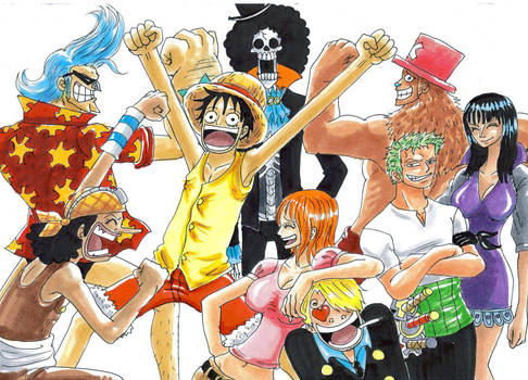 one piece, happy