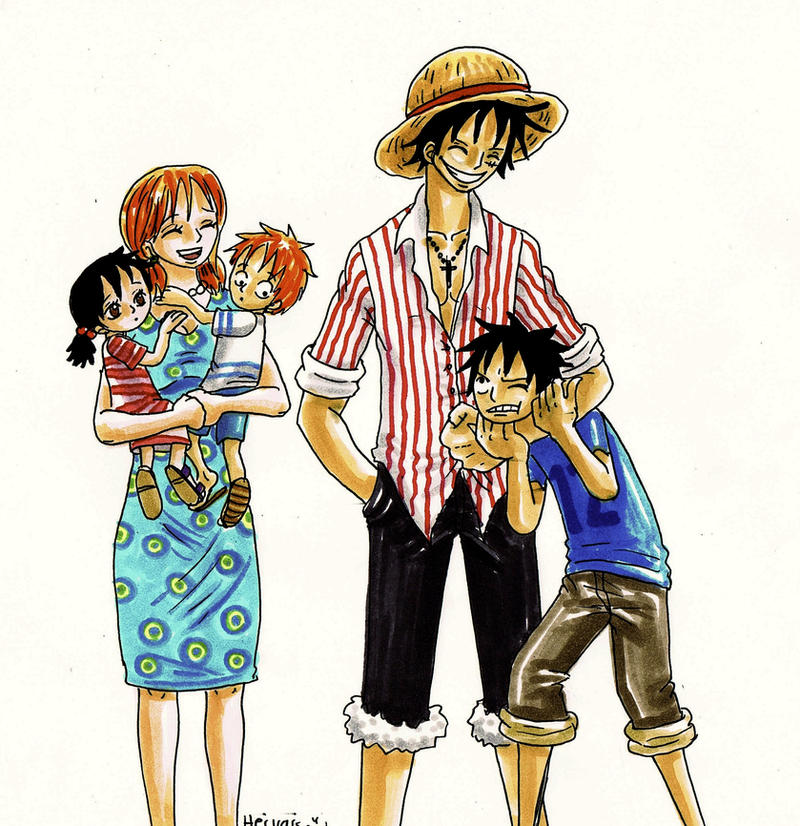 one piece, family by heivais on DeviantArt