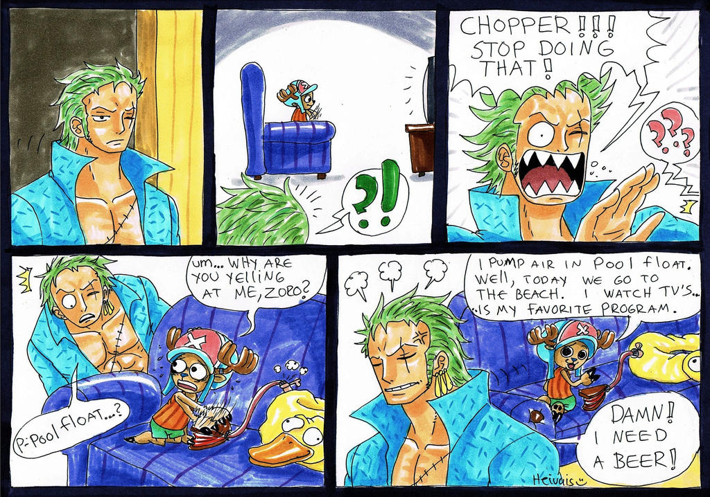 Zoro astonished