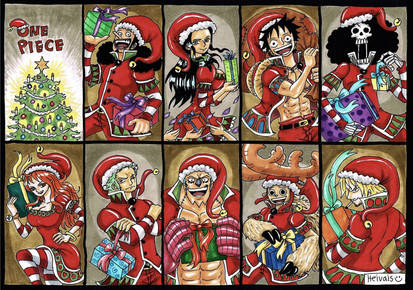 The straw hats, christmas