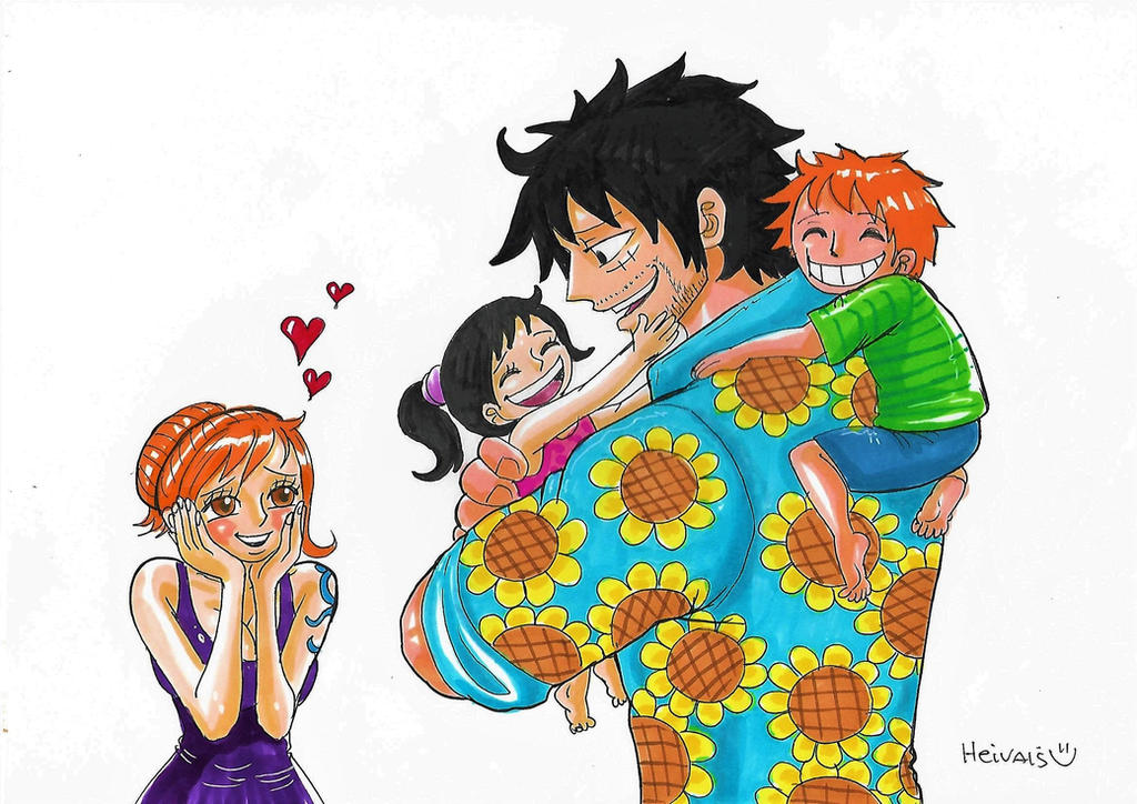 one piece, family by heivais on DeviantArt