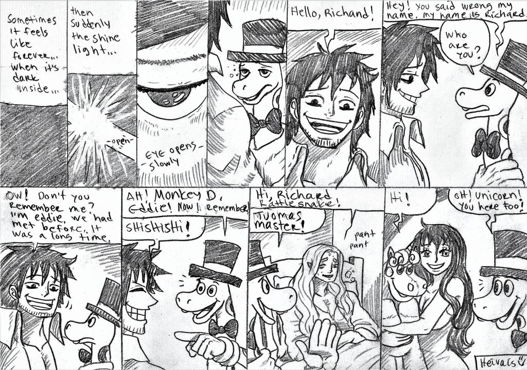 Opening present, part 1 by heivais on DeviantArt