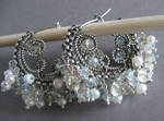 Ocean Curl Earrings by maryeb