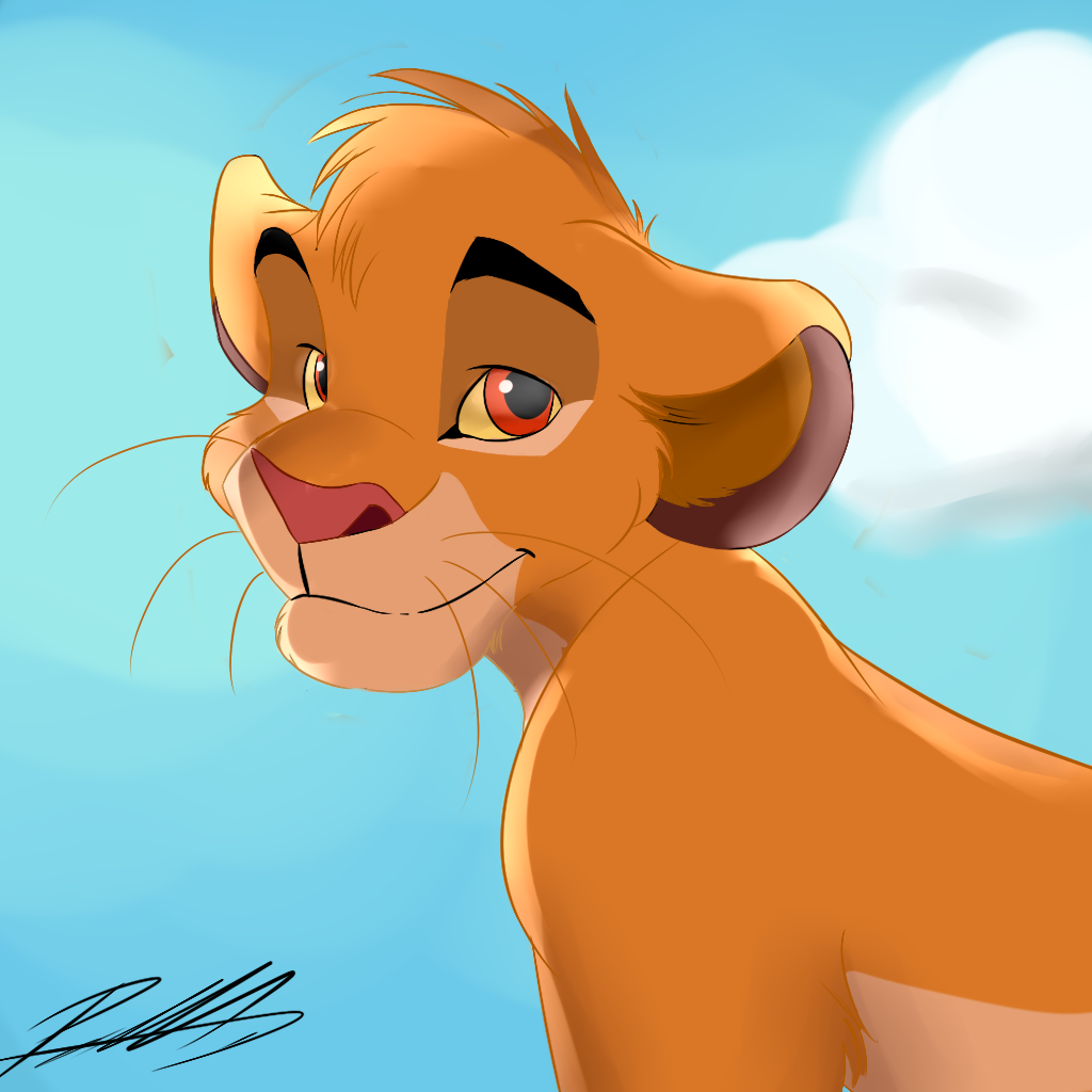 Simba Vector Deviantart Simba Fan Art+Speedpaint by paulaElric14 on DeviantArt