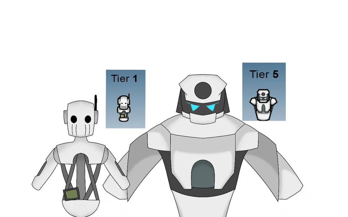 Rimworld- T5 and T1 Androids by piercepotato on DeviantArt