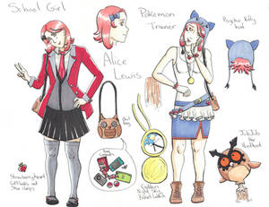 Alice Lewis - Pokemon Trainer OC Profile