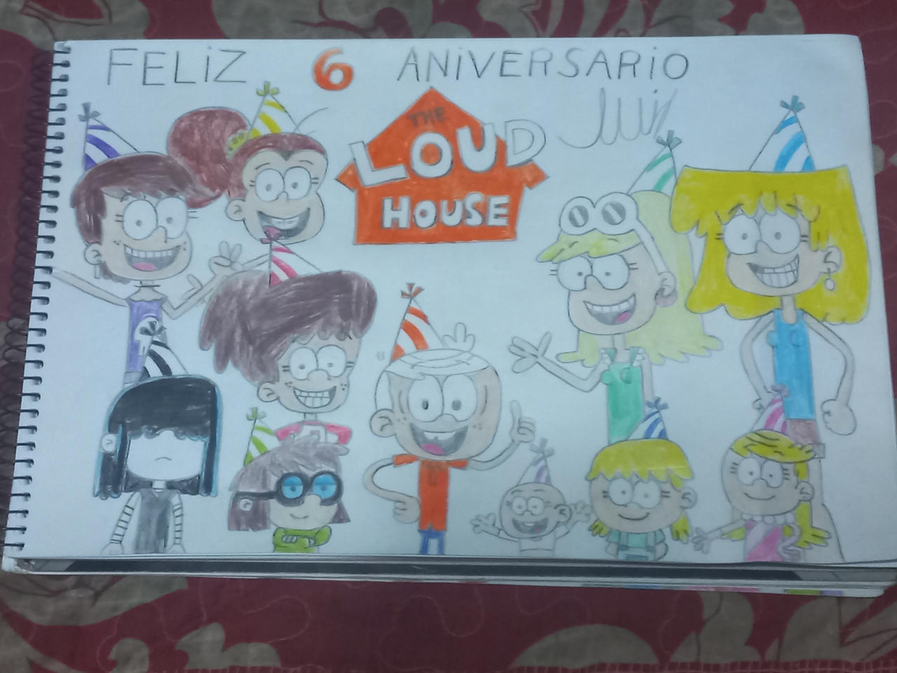 Feliz 6to Aniversario The Loud House ( 2022 ) by Luissandoval2002 on  DeviantArt