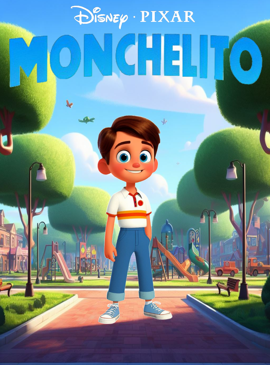 Poster de Monchelito ( version Pixar ) by Luissandoval2002 on DeviantArt