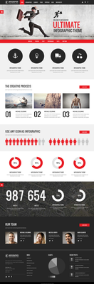 Infographic WordPress Theme