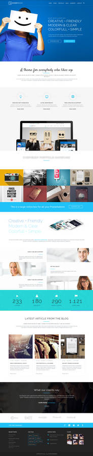 Everybody - Creative WordPress Theme