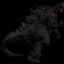 Scrapped Godzilla model