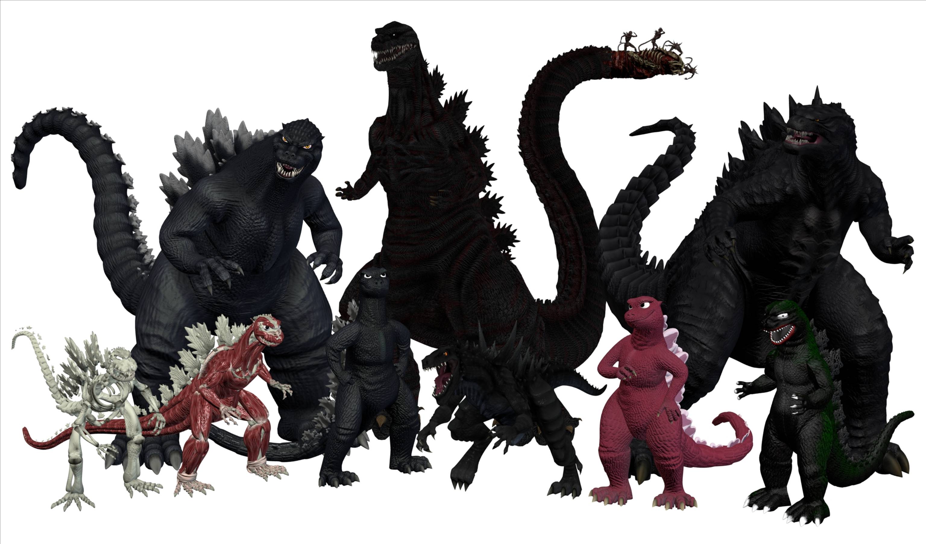 Godzilla Groupshot