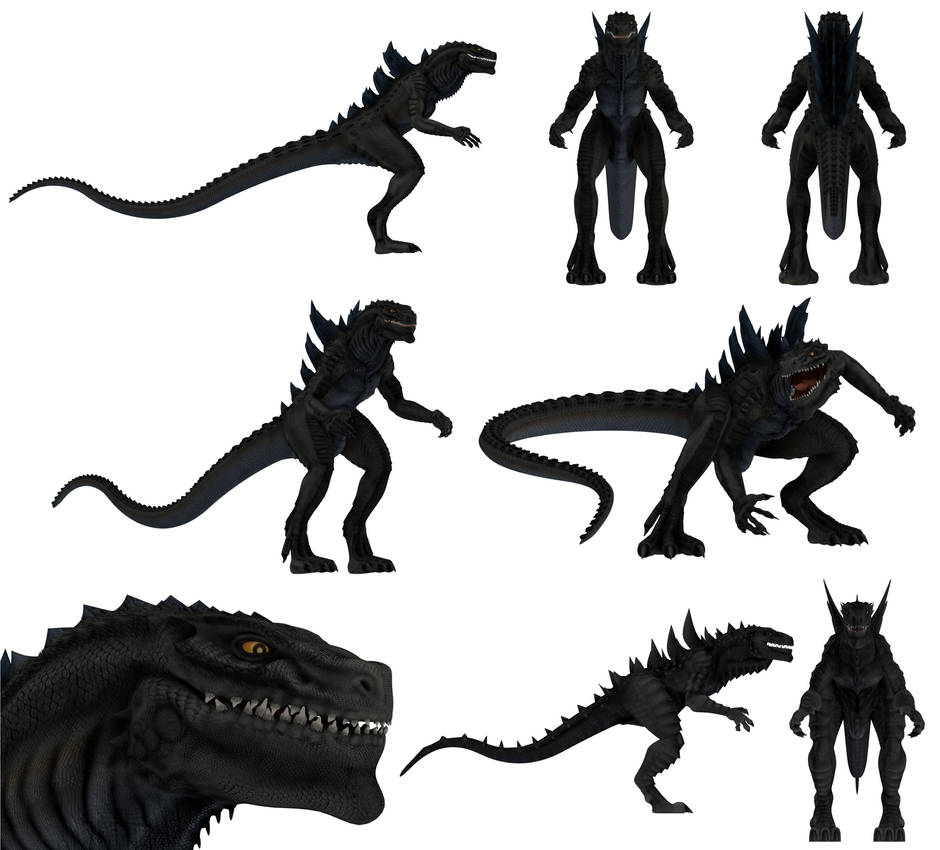 Godzilla 1998 (Zilla) 3D Model Showcase by Vrahno on DeviantArt