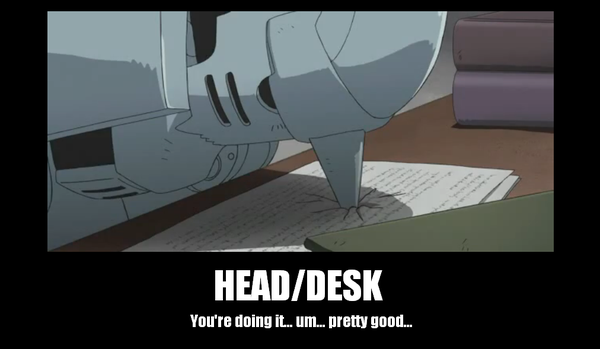 head/desk