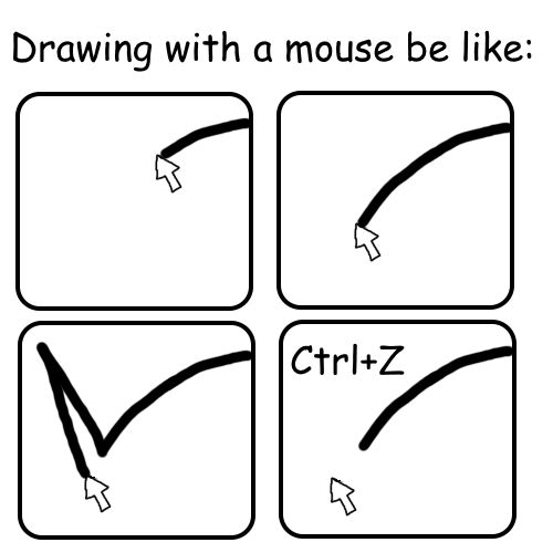 Drawing with a mouse by mytowerhaswifi on DeviantArt
