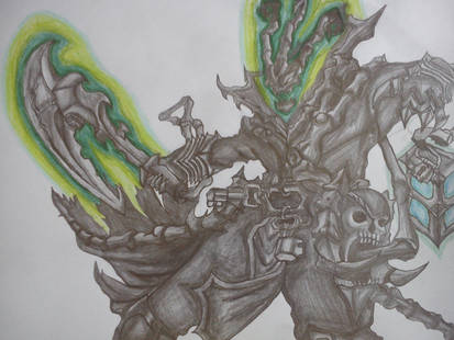 League Of Legends - Thresh Drawing 1.