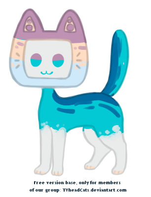 Tv Head Cat Adopt Open By Kieriuniverse On Deviantart - roblox tv head cat