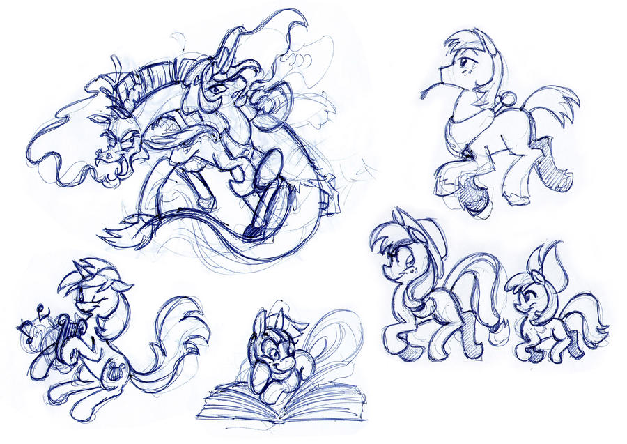 study my little pony characters