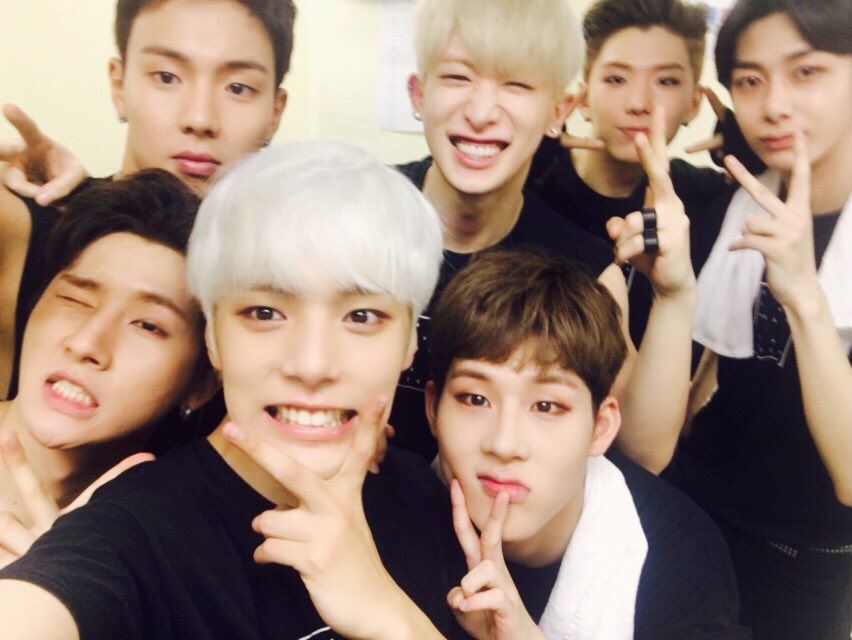 Monsta X Group Selca by GAJR01BAS0BFF on DeviantArt