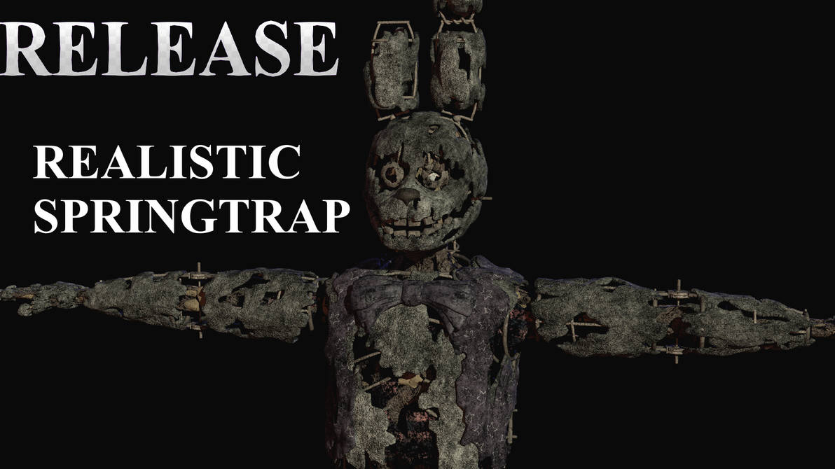 Cinema 4D Realistic Springtrap by JonGames209 on DeviantArt