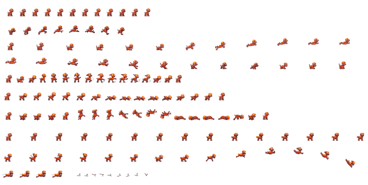 Sprite Sheet Pack by LucarioShirona on DeviantArt