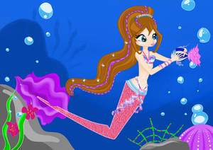 Andy a mermaid - FINAL xD