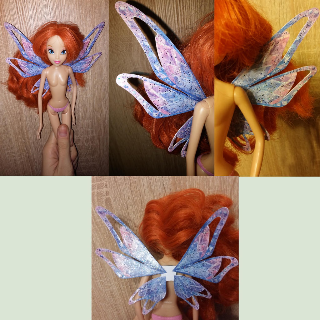 Bloom Tynix doll WIP wings