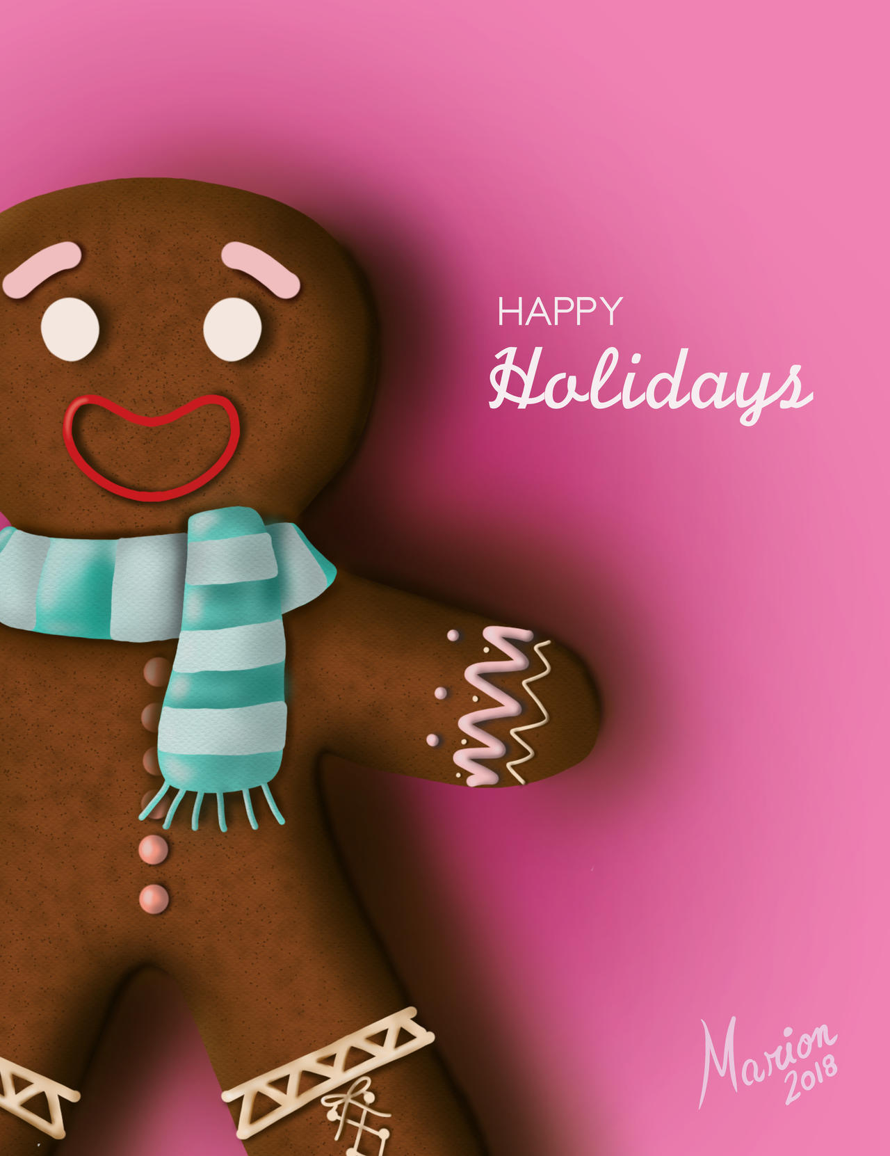 GINGERBREAD MAN by Racoon07 on DeviantArt