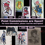 Point Commissions Are Open!! by tiggytiger2012