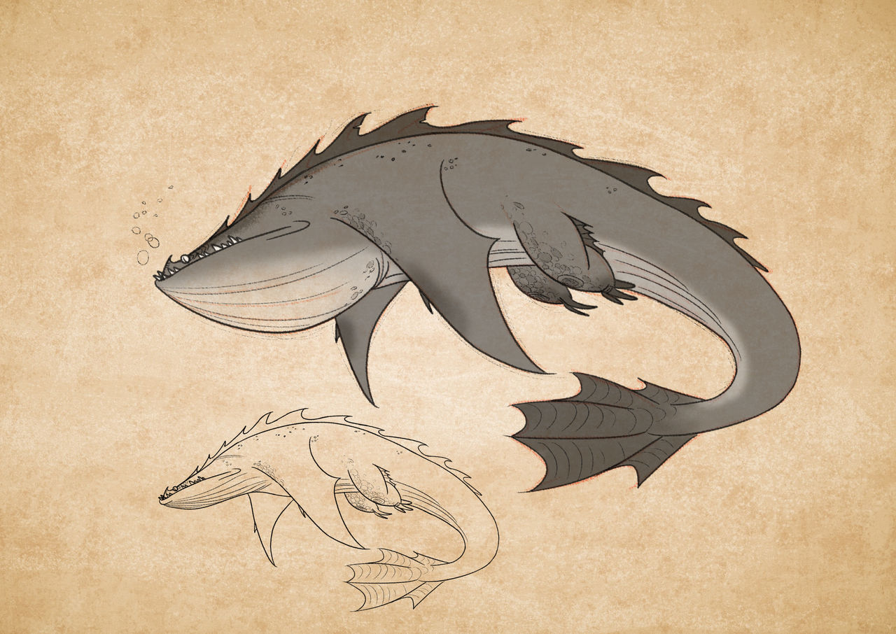 HTTYD The Fire Tides - Fathomfin by StaticTheSkrill on DeviantArt