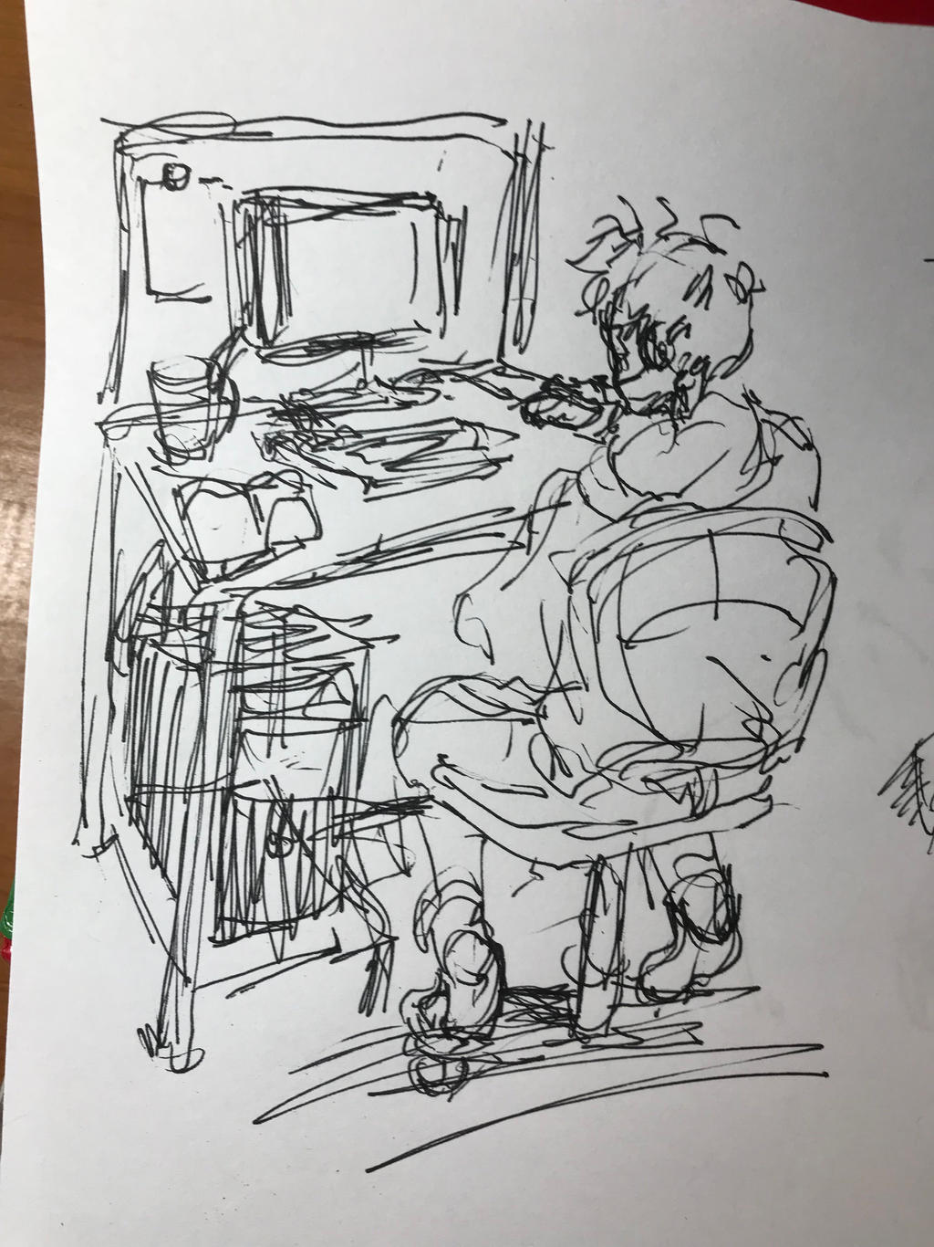 Gamer On Computer Drawing Pc gamer by ZurokynDRAWS on DeviantArt