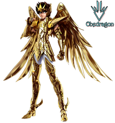 Seiya Pegaso - Armadura Divina - Render