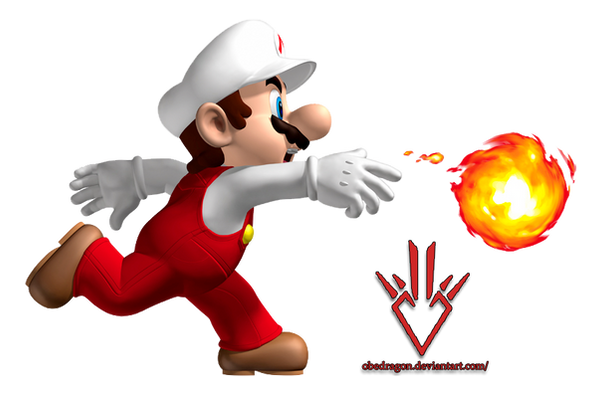 Mario Fire Obstacles Mario Bros Fire - Render by Obedragon on DeviantArt