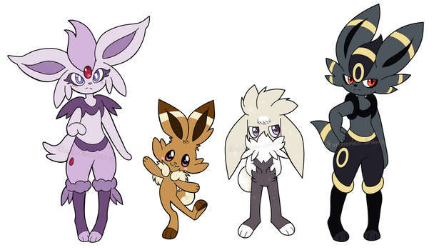 Cinderace Eeveelution Adopts 2 (Closed)