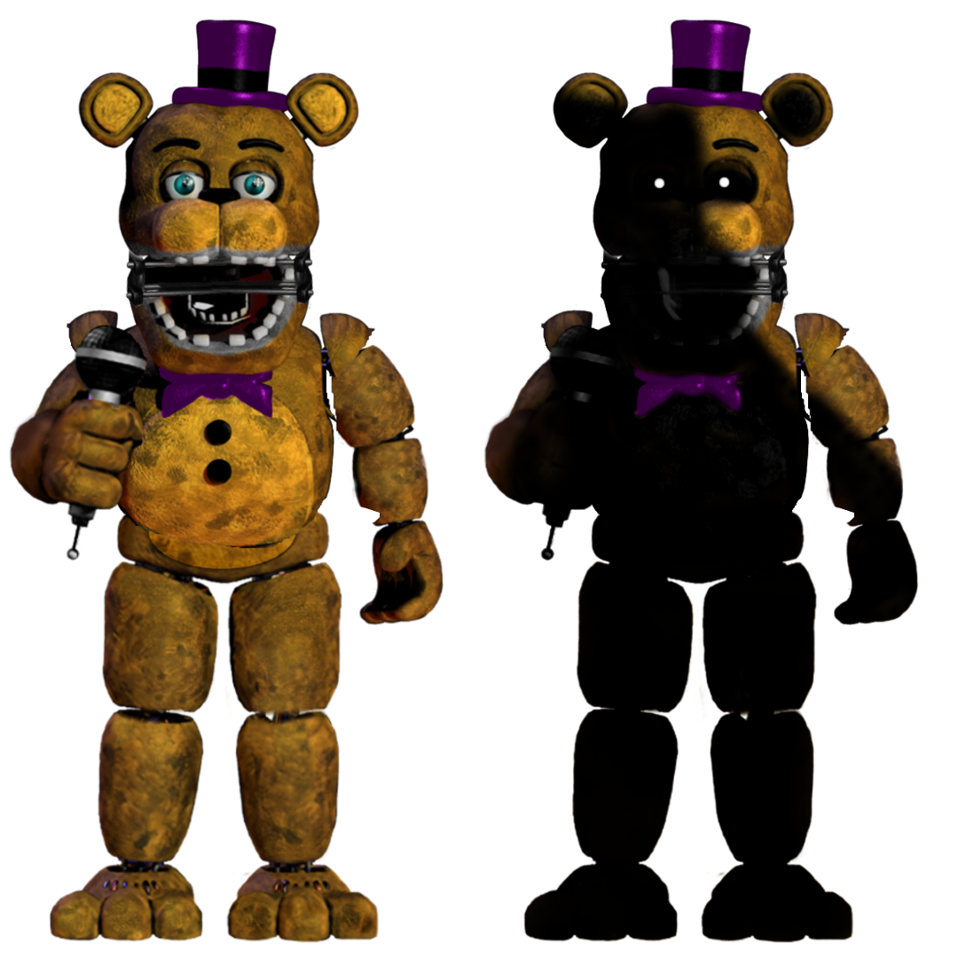 Scrap Fredbear UCN by FNAF-everywhere on DeviantArt  Fnaf characters,  Nightmare toy bonnie, Five nights at freddy's