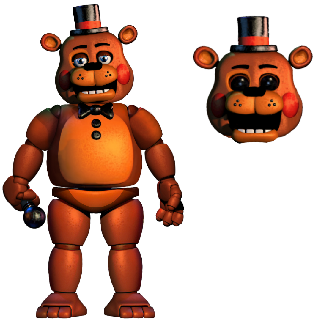 Withered Toy Freddy By Jadebladegamer22 - Fnaf 2 Toy Freddy Png - Free  Transparent PNG Clipart Images Download