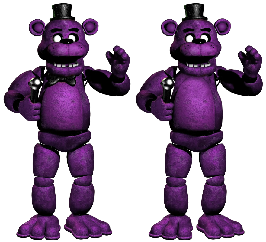 Fnaf Movie Shadow Freddy PNG by GlitchtrapIsVirus on DeviantArt