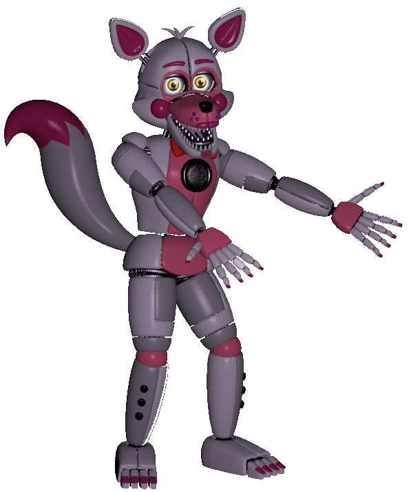 Funtime Foxy (day time) by TheBlueLitten on DeviantArt