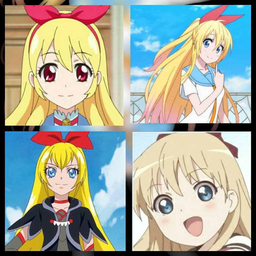 Anime Girls with Blonde Hair and Red Bow by ShugoandRigel on DeviantArt Anime Girls with Blonde Hair and Red Bow by ShugoandRigel on DeviantArt