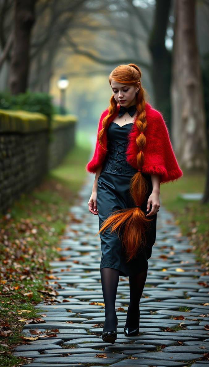 The woolen Red Cape 1