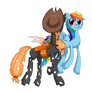 Applejack and Rainbow Dash