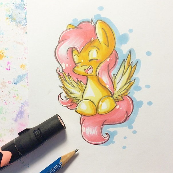 Flutters doodle