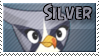 Silver Bird Stamp