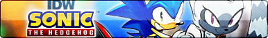 IDW Sonic the Hedgehog Button