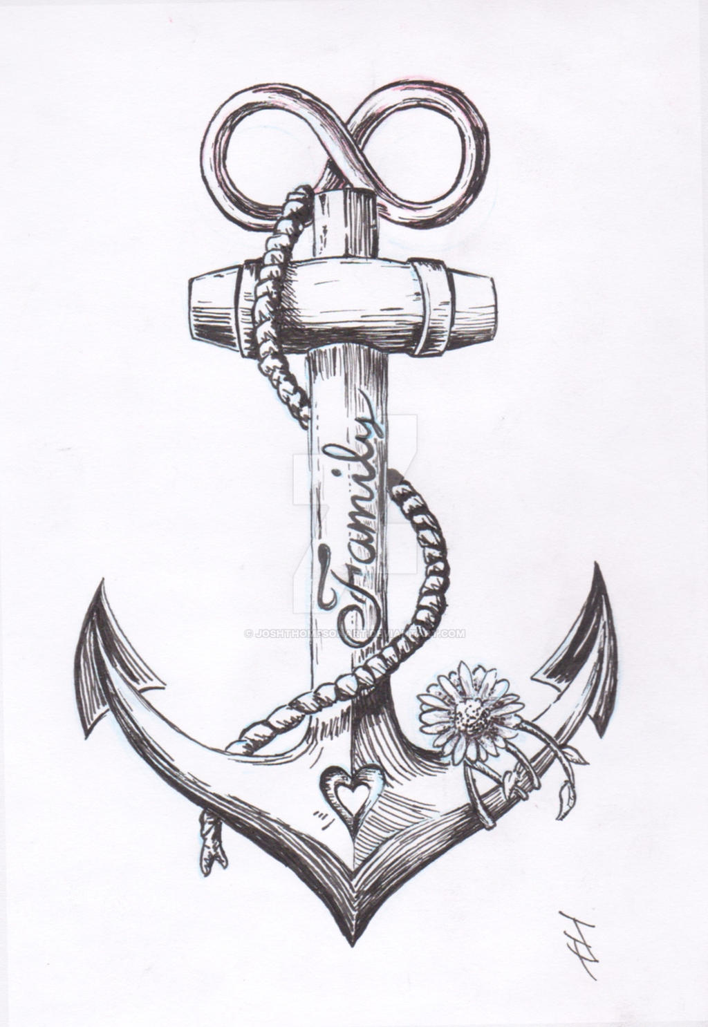Anchor Tattoo Design by JoshThompsonART on DeviantArt