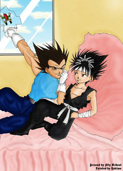 Hiei x Vegeta