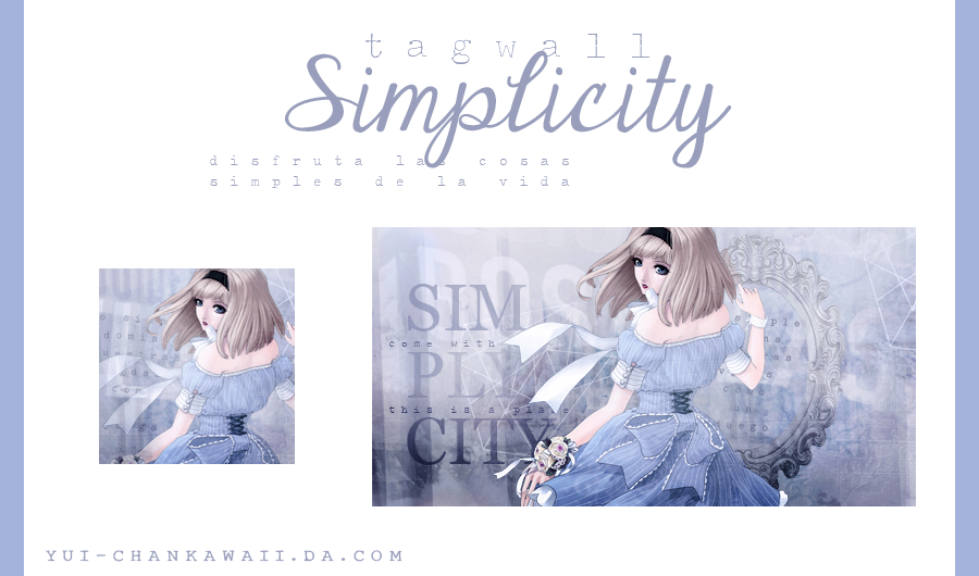 Tagwall ''Simplicity''