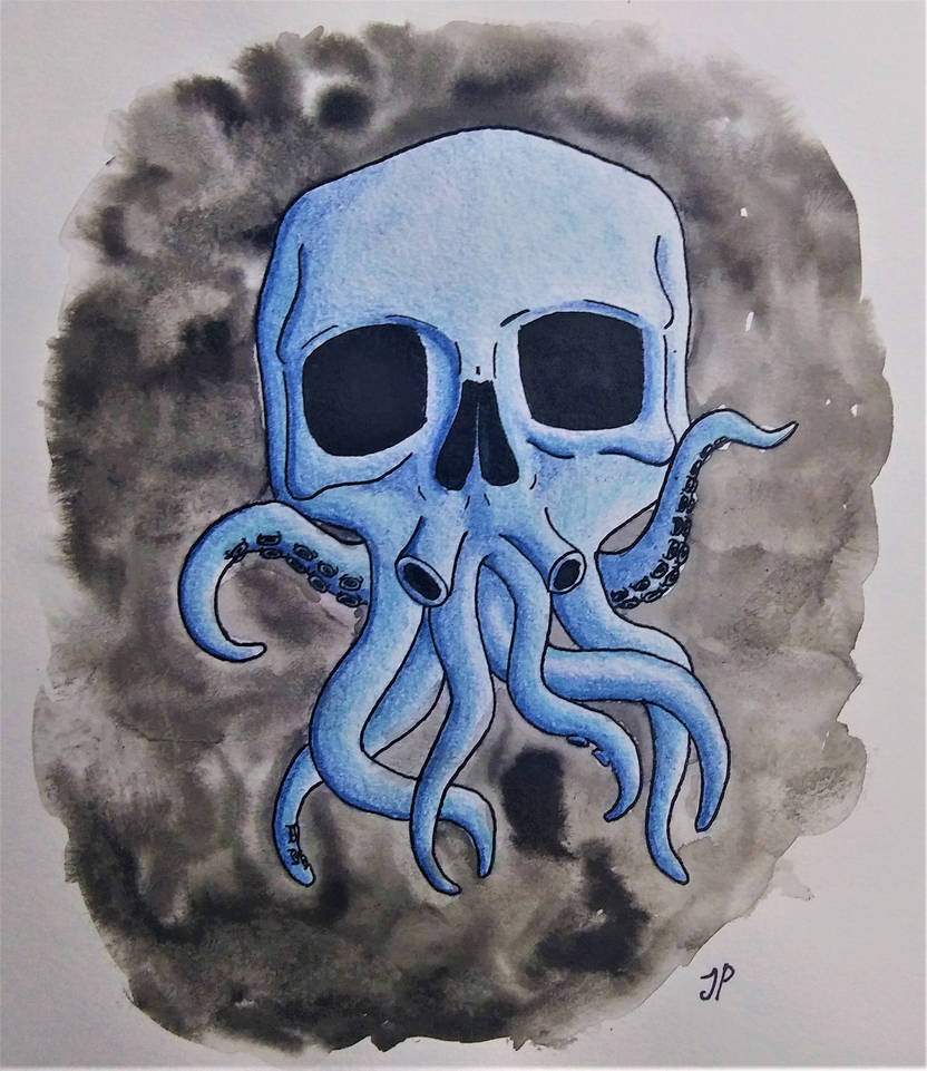 octoskull colored