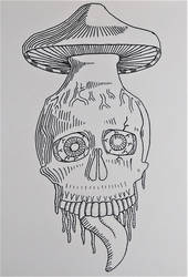 mushroom skull