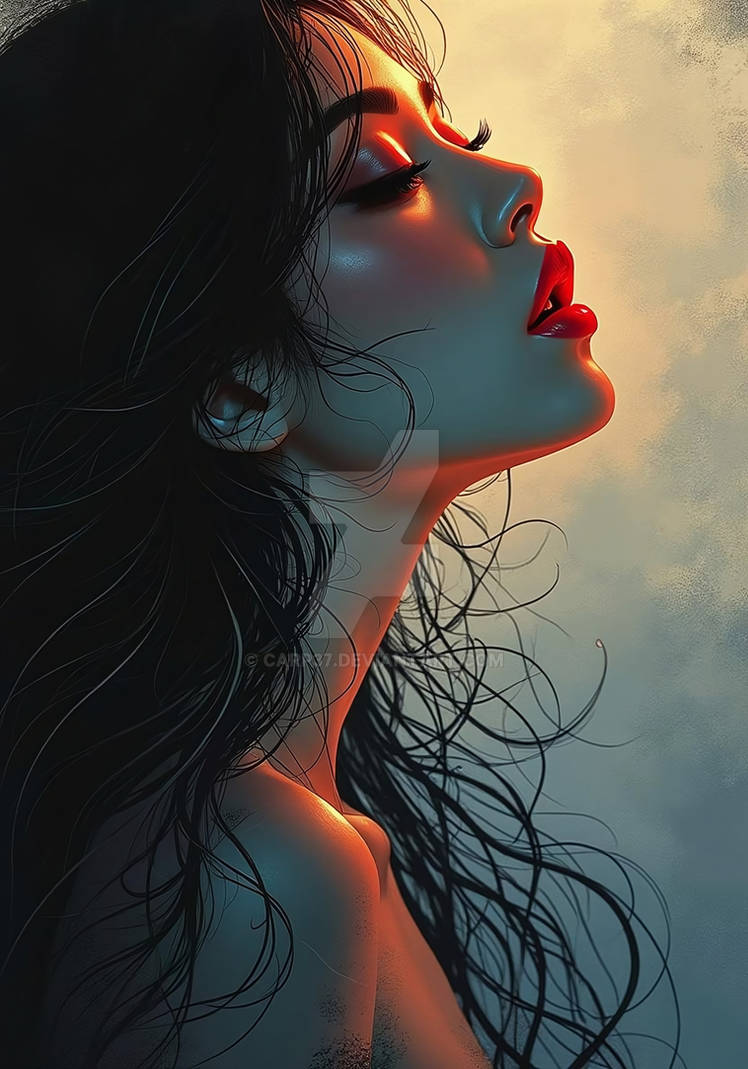 Side portrait by Carp37 on DeviantArt